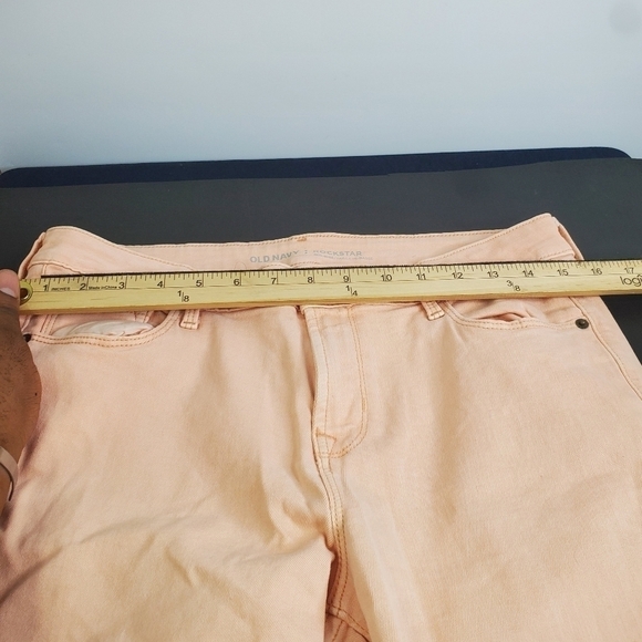 Old Navy Rockstar Mid Rise Jeans Women's Size 10 Regular - Picture 12 of 14